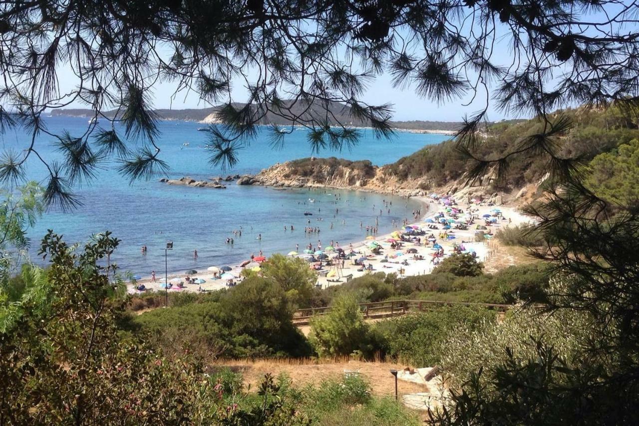Villasimius Villetta A 300 Mt Dalla Spiaggia Exterior foto